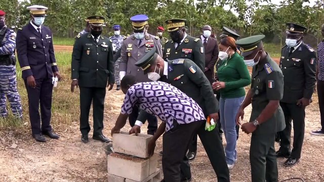 Yamoussoukro : rentrée solennelle du 3e cours d'étude supérieure et de défense