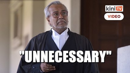 'National embarrassment' remark was unnecessary, says Shafee