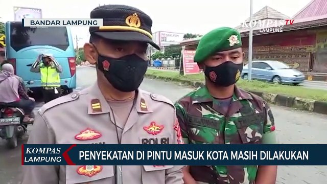 Penyekatan di Pintu Masuk Kota Masih Dilakukan
