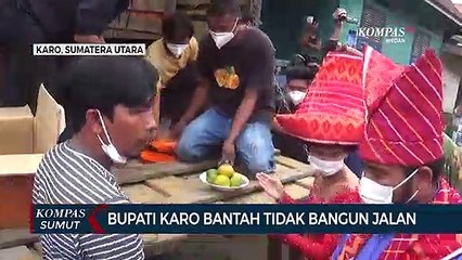 Pemerintah Provinsi Sumatera Utara Bahas Jalan Rusak di Karo