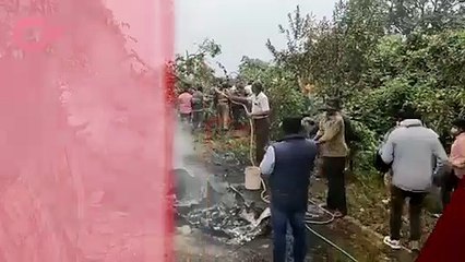 Hindistan Genelkurmay Başkanı Rawat'ı taşıyan helikopter düştü