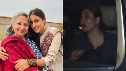 Kareena Kapoor Khan और Sara Ali Khan ने Sharmila Tagore के लिए Post किया ये। FilmiBeat