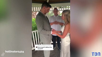 Leur mariage tourne au drame: la mariée s’évanouit dans les bras de son futur mari, vomit et reçoit des excréments sur sa robe