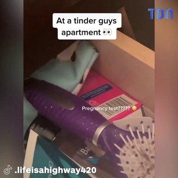 Elle découvre un objet compromettant dans la salle de bain de son rendez-vous Tinder