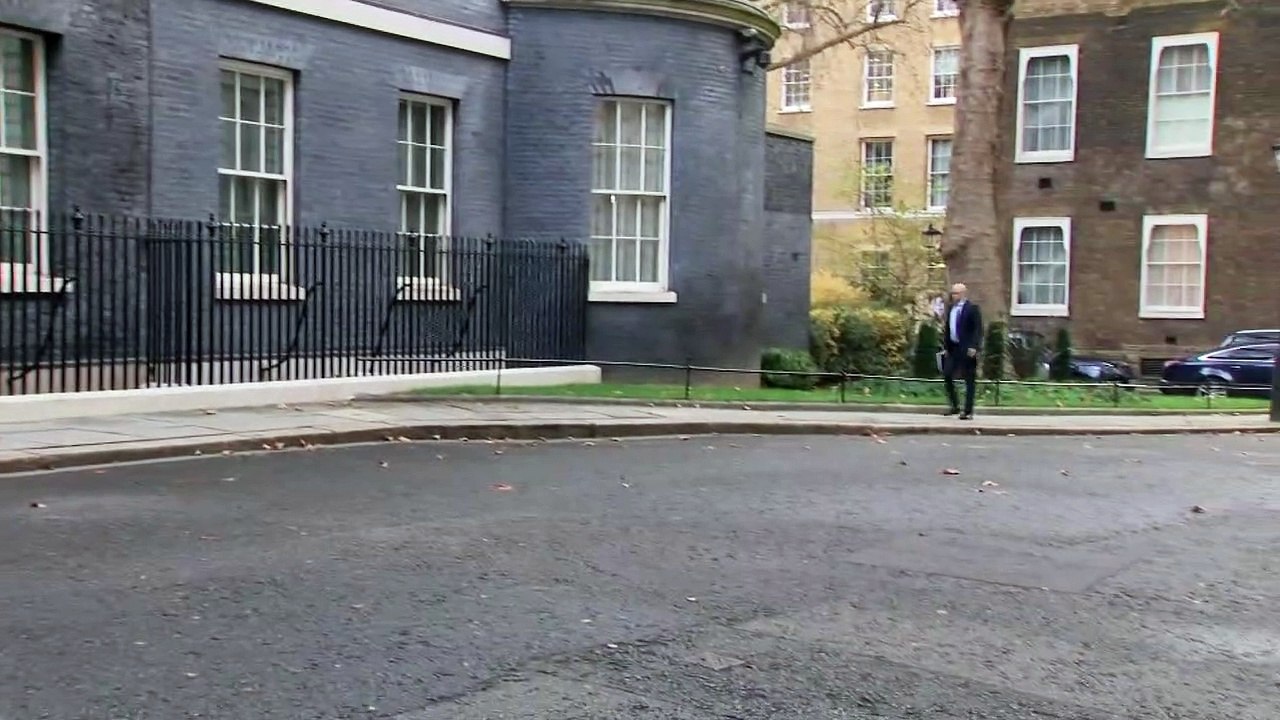 Javid ignores questions on why he cancelled media interviews