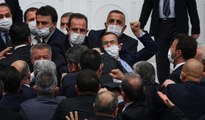 Meclis Genel Kurulu'nda AKP ve CHP milletvekilleri arasında tartışma çıktı
