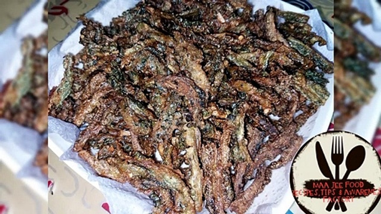 crispy karela fry recipe