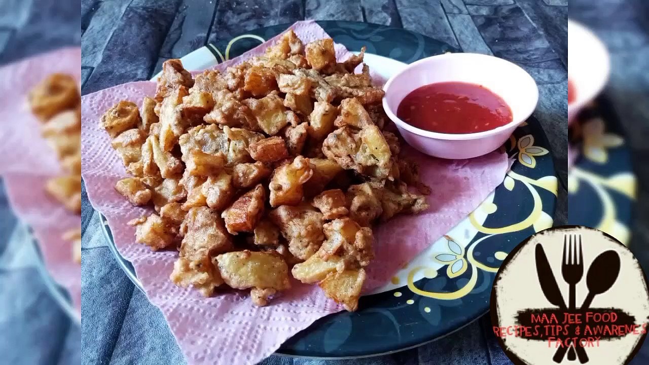 Crispy potato pop's recipe