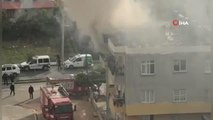 Osmaniye'de ev yangını, 1 kişi dumandan etkilendi