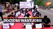 Doctors Launch Protest In Bhubaneswar Alleging Lack Of Govt Jobs