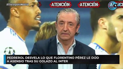 Pedrerol desvela lo que Florentino Pérez le dijo a Asensio tras su golazo al Inter