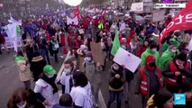 Belgian health workers protest working conditions, Covid-19 restrictions