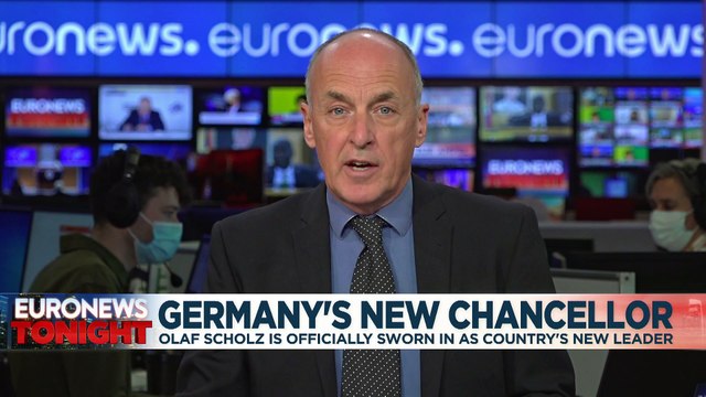 Olaf Scholz becomes Germany's new chancellor as Merkel bows out