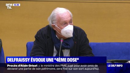 Pour Noël, Jean-François Delfraissy appelle à "limiter le nombre de convives" et à se faire tester