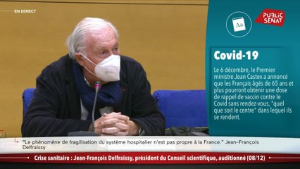 Jean-François Delfraissy: « Non », la vaccination ne suffira pas à limiter la 5e vague"