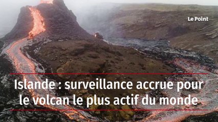 Islande : surveillance accrue pour le volcan le plus actif du monde