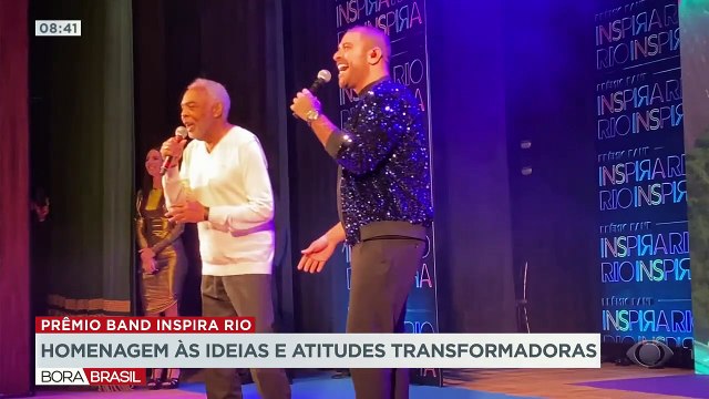 A segunda edição do Prêmio Band Inspira Rio homenageia as boas ideias e os exemplos que marcaram 2021. O evento contou com muita música e grandes homenagens.