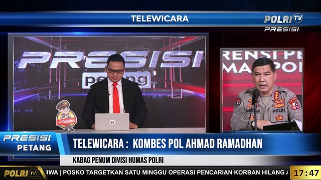 Live Dialog Kabag Penum Divisi Humas Polri - Update Korban Bencana Gunung Semeru