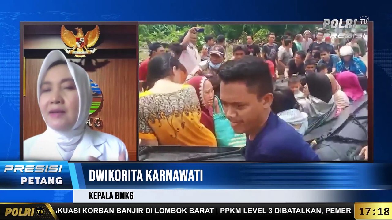Live Dialog Dwikorita Karnawati - Kepala BMKG, Terkait Cuaca Ekstrem Dampak Fenomena La Lina di Indonesia