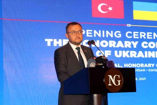 Ukrayna Büyükelçi Vasyi Bodnar'dan 'Bayraktar Akıncı' açıklaması: Eminim ki Akıncı gibi projelerin ikili iş birliğimizin her alanında olması...