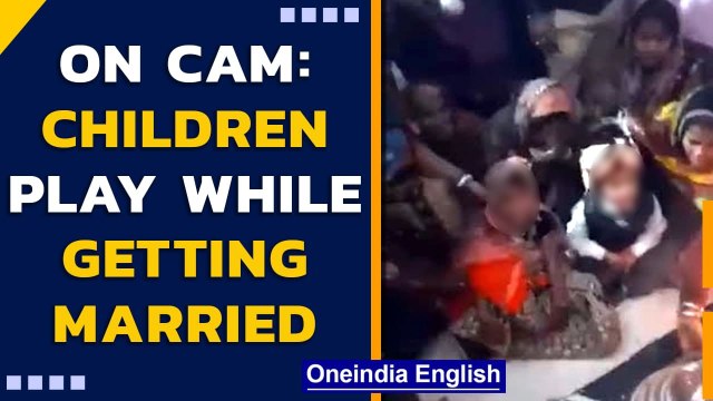 Rajasthan: Video of children getting married in Bhilwara village goes viral | Watch | Oneindia News