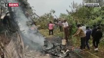 Inde : accident d'hélicoptère avec le chef de l'état-major à bord