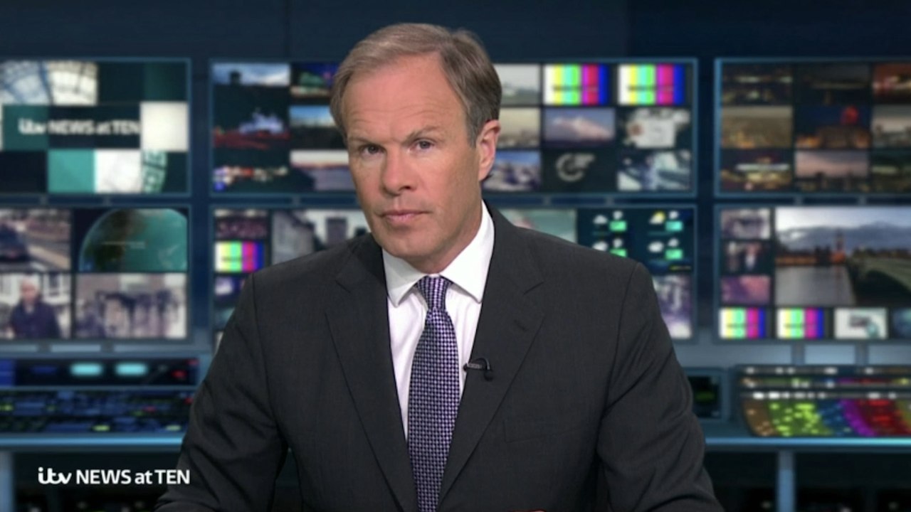 They look like they are laughing at us': Newsreader tears into video of Downing Street staff laughing over Xmas party