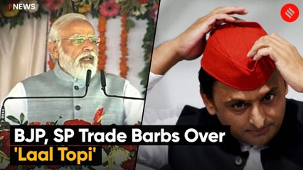 BJP,  SP Trade Barbs Over 'Laal Topi' | UP Election 2022