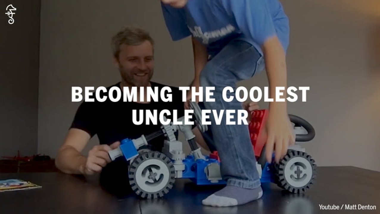This Guy 3D-Printed a Giant LEGO Go-Kart