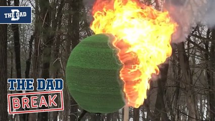 Burning Globe Of Matches