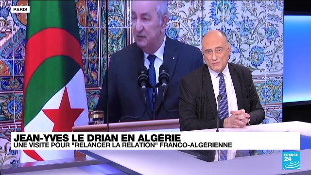 Le Drian à Alger : une visite pour relancer les relations franco-algériennes