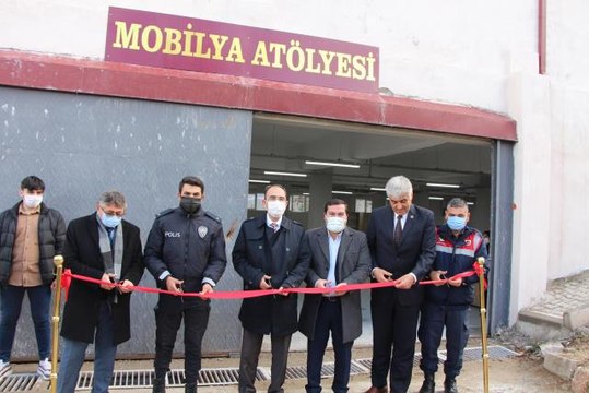 Pazaryeri Meslek Yüksekokulunda atölye açılışı yapıldı