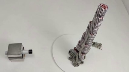 Burj Khalifa VS Magnet Cannon | Magnetic