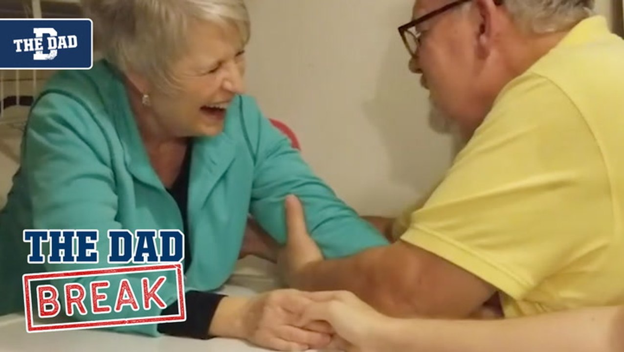 Dad - Mom Stuck Behind Dryer