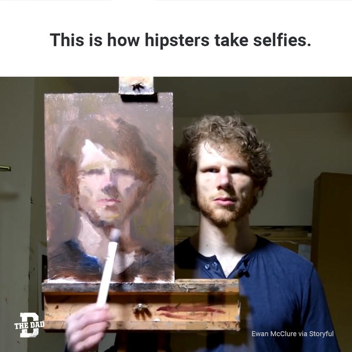Hipster Selfie