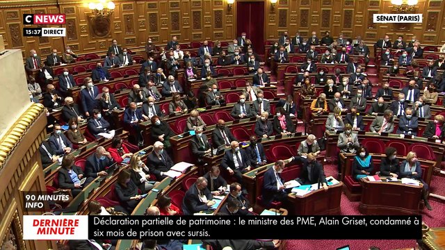 Eric Dupond-Moretti au Sénat: Eric Zemmour veut rétablir l'ordre républicain et il est incapable d'assurer la sécurité dans son propre meeting - VIDEO