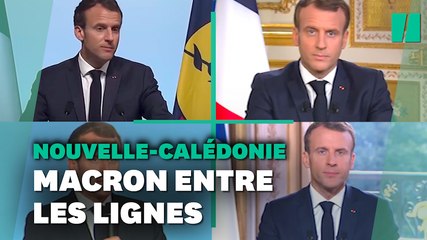 Sur le référendum en Nouvelle-Calédonie, les messages subliminaux de Macron