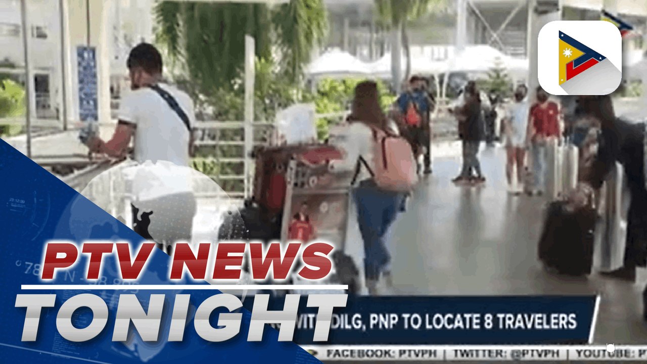 Authorities determining whereabouts of 7 travelers from South Africa | via Karen Villanda