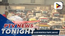 BBM-Sara tandem motorcade causes monstrous traffic jam in QC; QC LGU: It seems organizers of motorcade refused to coordinate with us; BBM camp explains organizers were overwhelmed by number of participants, apologizes for causing traffic jam; VP Robredo v