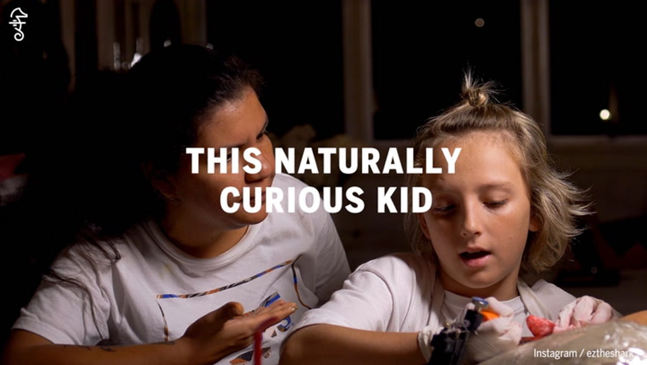 This 11-year-old Is A Tattoo Artist in Panama