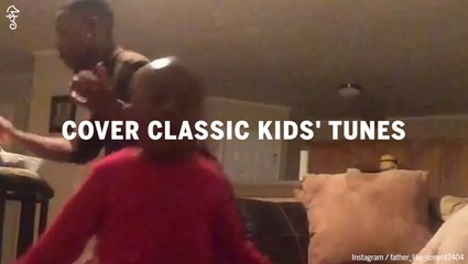 This Father/Son Have An Awesome Dance Routine