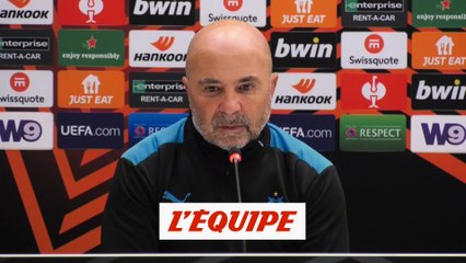 Sampaoli : « C'est une finale pour poursuivre notre aventure en Europe » - Foot - C3 - OM