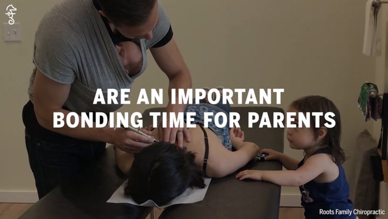 Every Day is Bring-Your-Kid-To-Work Day For This Chiropractor Dad