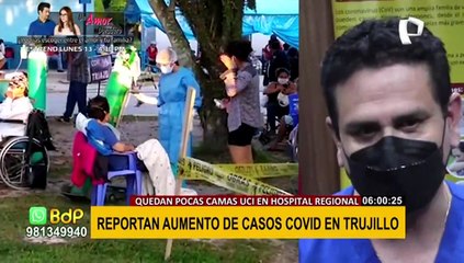 Trujillo: Reportan incremento por casos de COVID-19