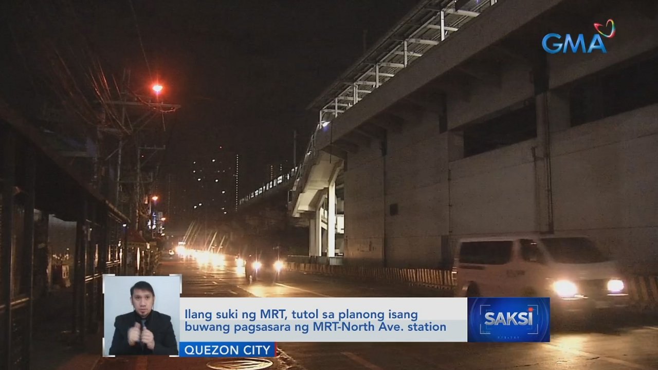 Ilang suki ng MRT, tutol sa planong isang buwang pagsasara ng MRT-North Ave. station | Saksi