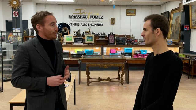 L'invité - Léonard Pomez, commissaire-priseur à Troyes, organise une vente de cartes Pokémon