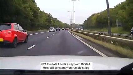 Shocking footage shows doped-up motorist performing the “worst ever” fitness to drive test