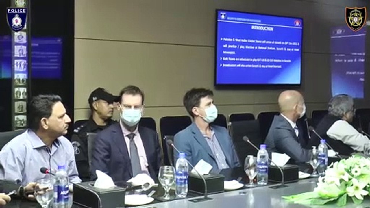 SECURITY OFFICIALS OF AUSTRALIAN CRICKET BOARD VISITS SSU HEADQUARTERS; BRIEFED ON SECURITY ARRANGEMENTS