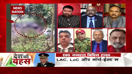 Desh Ki Bahas : CDS used to talk to jawans with open mind