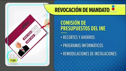INE, sin recursos para la consulta de revocación de mandato